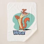Weasel Proud Character Graphic Sherpadecke (Vorderseite)