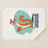 Weasel Proud Character Graphic Sherpadecke (Vorderseite (Horizontal))