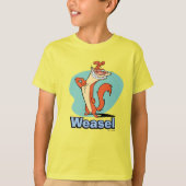 Weasel Proud Character Graphic T-Shirt (Vorderseite)