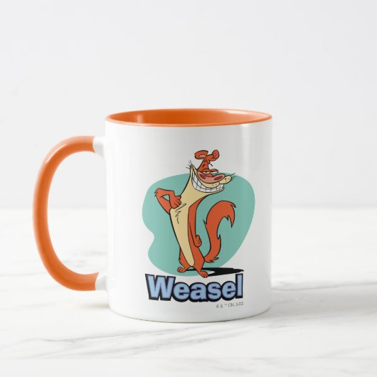 Weasel Proud Character Graphic Tasse (Links)