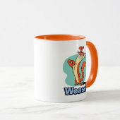 Weasel Proud Character Graphic Tasse (VorderseiteRechts)