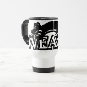 Weasel Reisebecher (Vorderseite Links)