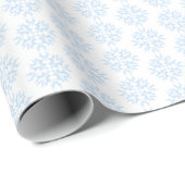 Weasel Snowflake Wrapping Paper Geschenkpapier (Rolleneckpunkt)