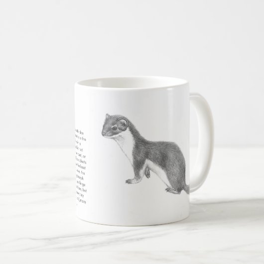 Weasel-Tasse Kaffeetasse (VorderseiteRechts)