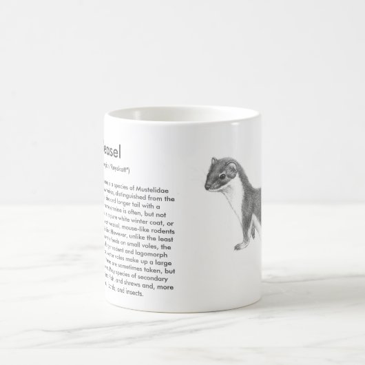 Weasel-Tasse Kaffeetasse (Mittel)