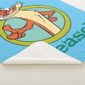 Weasel Thumbs Up Character Graphic Sherpadecke (3/4)