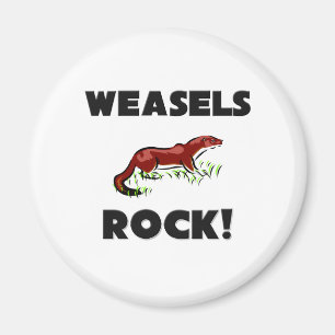 Weasels-Felsen Magnet