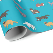 Weasels Geschenkpapier (Rolleneckpunkt)