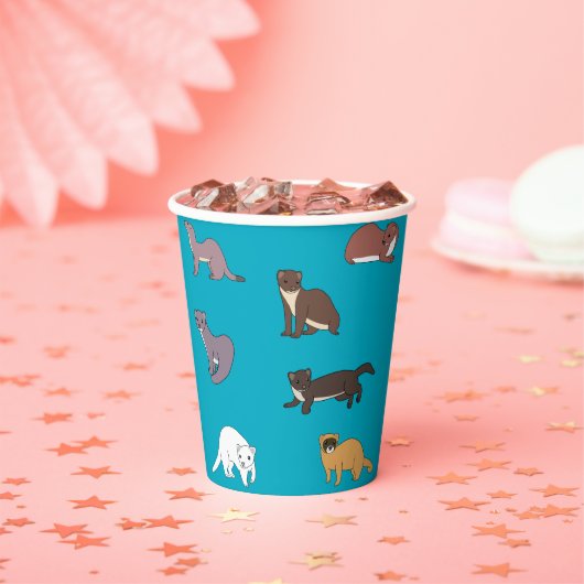 Weasels Pappbecher (Insitu)