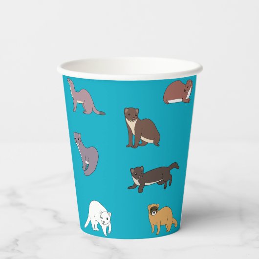 Weasels Pappbecher (Rückseite)