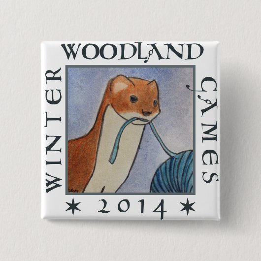 Weaselwinter-Waldspiele 2014 Button (Vorderseite)