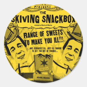 Weasley und Weasley Products Runder Aufkleber