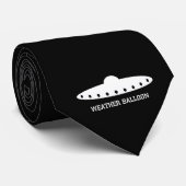 Weather Balloon UFO Krawatte (Gerollt)