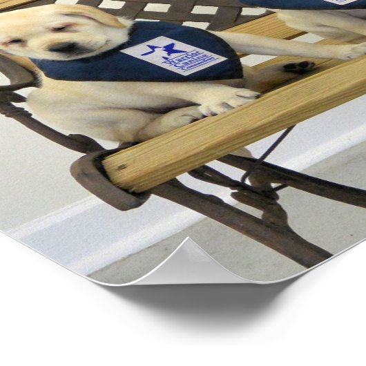 Weather Bench Poster (Ecke)