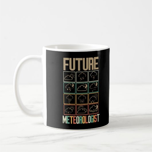 Weather Watcher Future Meteorologe Kaffeetasse (Links)
