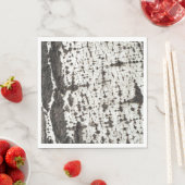 Weathered birch trunk serviette (Beispiel)