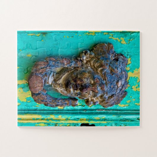 Weathered Grace | Malta Door Knocker Puzzle (Horizontal)