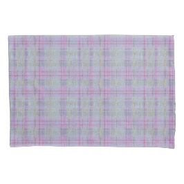 Weathered Lavender Plaid Harmony  Kissenbezug