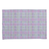 Weathered Lavender Plaid Harmony  Kissenbezug (Vorderseite-Rechts)