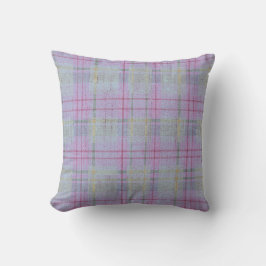  Weathered Lavender Plaid  Kissen
