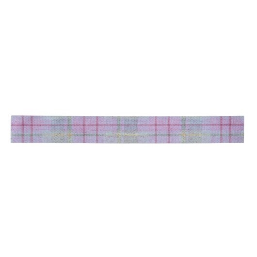  Weathered Lavender Plaid  Satinband (Vorderseite)