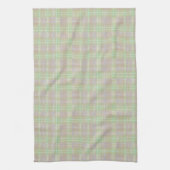 Weathered Neutral Sage Plaid Geschirrtuch (Vertikal)