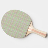 Weathered Neutral Sage Plaid Tischtennis Schläger (Seitenansicht)