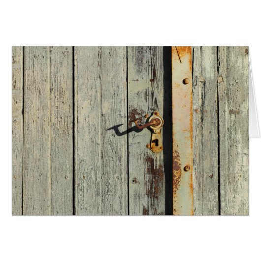 Weathered Rusty Door Handle (Vorderseite (Horizontal))