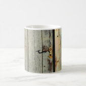 Weathered Rusty Door Handle Kaffeetasse (Mittel)