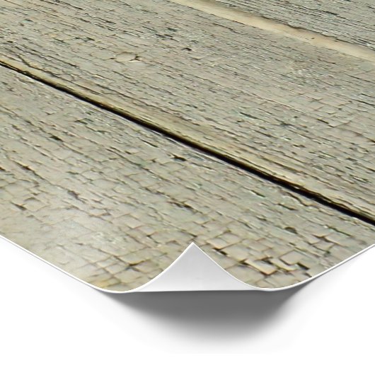 Weathered Rusty Door Handle Poster (Ecke)