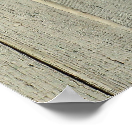 Weathered Rusty Door Handle Poster (Ecke)