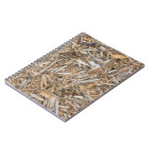 Weathered Wood Chips Notizblock (Linke Seite)