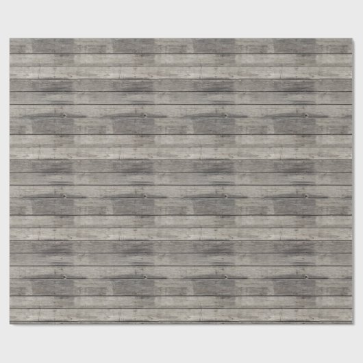 Weathered Wood Geschenkpapier (Flach)