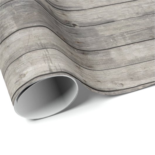 Weathered Wood Geschenkpapier (Rolleneckpunkt)