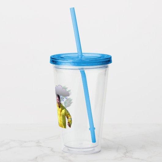 Weatherman Bill Acryltrinkbecher (Links)