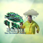 Weatherman Bill Fensteraufkleber (Blatt 3)