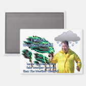 Weatherman Bill Magnet (Vorderseite/Rückseite)