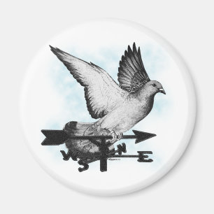 Weathervane Homer2 Magnet