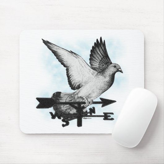 Weathervane Homer2 Mousepad (Mit Mouse)