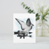 Weathervane Homer2 Postkarte (Stehend Vorderseite)