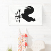 Weathervane Rooster Banner (Insitu)