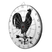 Weathervane Rooster Dartscheibe (Vorderseite rechts)
