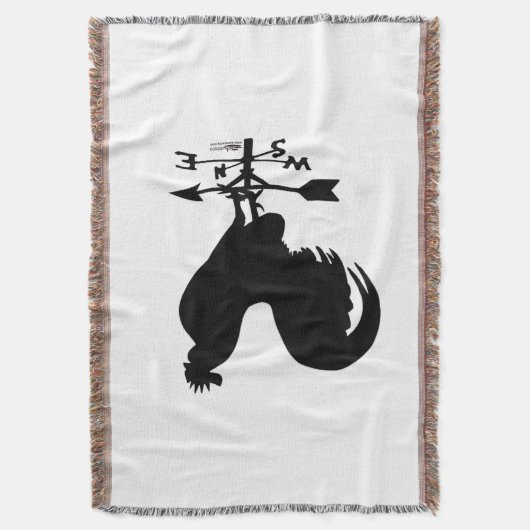 Weathervane Rooster Decke (Vorderseite Vertikal)