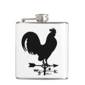 Weathervane Rooster Flachmann (Vorderseite)