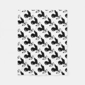 Weathervane Rooster Fleecedecke (Vorderseite)