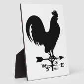 Weathervane Rooster Fotoplatte (Seite)