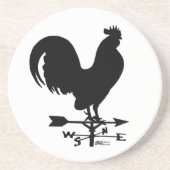 Weathervane Rooster Getränkeuntersetzer (Vorne)