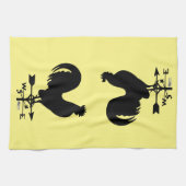Weathervane Rooster Küchentuch (Horizontal)