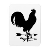 Weathervane Rooster Magnet (Vertikal)