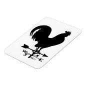 Weathervane Rooster Magnet (Linke Seite)